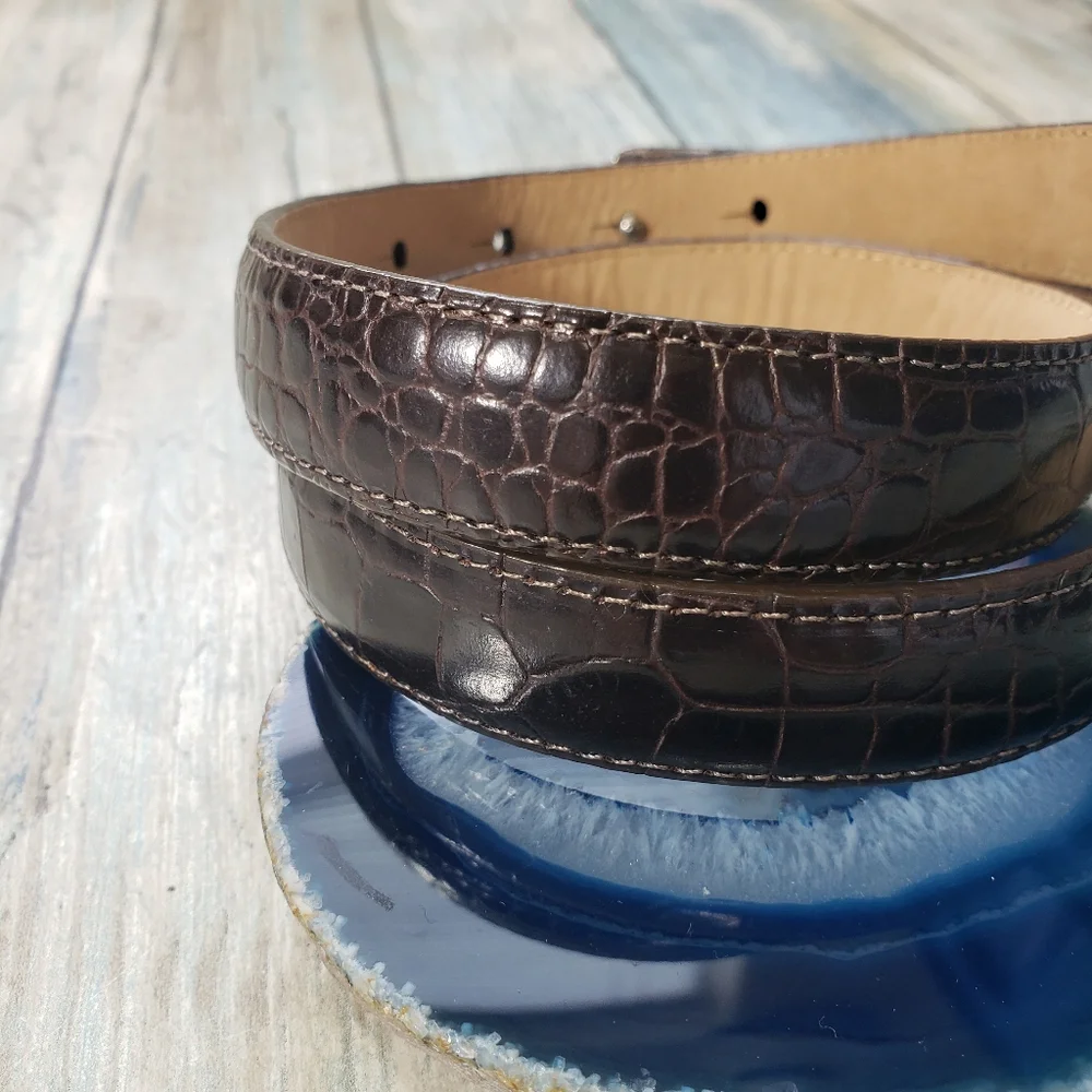 Brighton Cocodrile Belt! - Picture 2 of 12